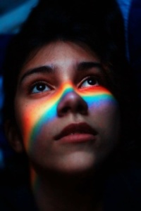 Rainbow girl by Barcelosfotos