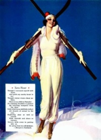 Life Magazine, 1934, 'Zero Hour', illustration by John Scott "Rolf" Armstrong (American, 1889-1960)