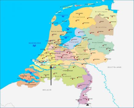 The Netherlands, we visit Dordrecht.