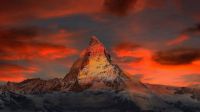 Matterhorn rötlich