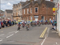 2023 UCI Cycling World Championships Road Race in Lennoxtown.