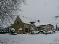My house in the snow