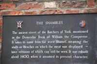 The Shambles, City of York, England