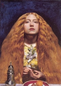The Bridesmaid by John Everett Millais