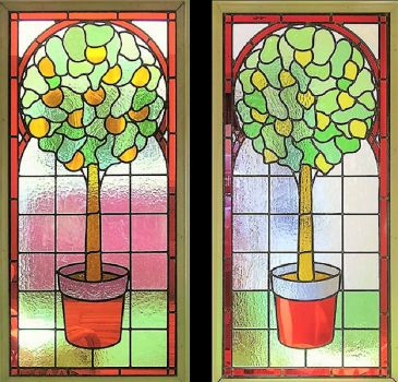 Stained Glass  Panels