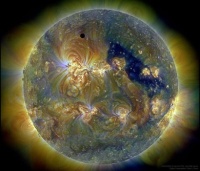 Venus and the Triply Ultraviolet Sun