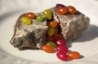 As Seen on TV : Boiled Milk Steak w/ Raw JellyBeans