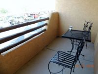balcony of our motel room in Gold Canyon, AZ
