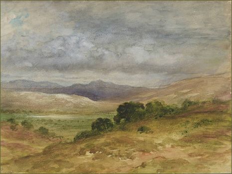 Landscape of Scotland by Gustave DORÉ