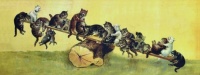 Cat on a See-saw, ca 1915, by Louis Wain (English, 1860-1939)