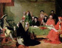 The Trial of Queen Catherine of Aragon, by Henry Nelson O'Neil