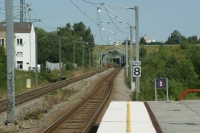 that's why the train is bumping