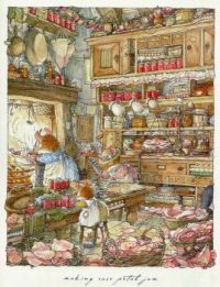 Making Rose Petal Jam
