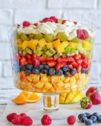7 Layer Fruit Salad