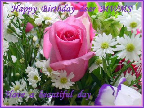 Happy Birthday dear MWMS