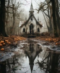 Abandoned old church