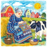 Grandma and Daisy - resize 9 - 600 pieces
