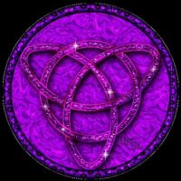 Purple Celtic Circle