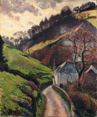 Blackpool Valley, The White House,  Lucien Pissarro