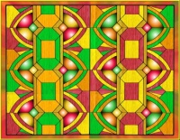 Art Deco Stained Glass 15 03 2023 J