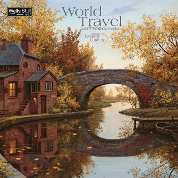 Solve Wells St. 2017 Wall Calendar World Travel jigsaw puzzle online