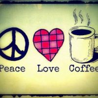 peace,love,coffee