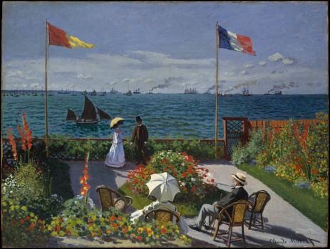 Claude Monet - Terrasse à Saint-Adresse (1867)