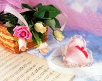 roses and music