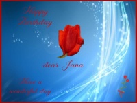Happy Birthday dear Jana (Janap)