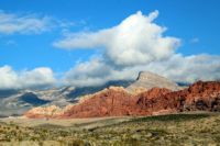 Red Rocks and Clouds