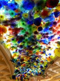 Dale Chihuly ceiling at Bellagio Hotel and Casino, Las Vegas