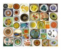 1970s stoneware plates