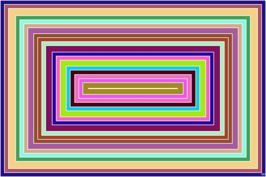 Solve Concentric Rectangles!! ~ H jigsaw puzzle online with 600 pieces
