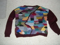 Freehand Sweater Completed