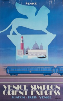 Venice Simplon Orient Express poster
