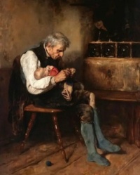 Grandfather and Grandson (1892) by Nikolaos Gyzis
