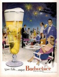 Budweiser Ad, 1956