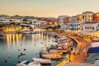Marina in Menorca