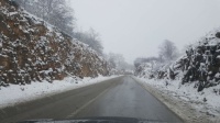 Winter on the Kiasar north of Iran