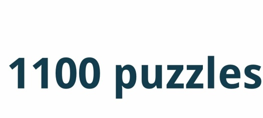 1100 puzzles