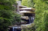 F.L. WRIGHT HOUSE, Falling Water, in PA