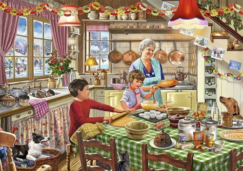 Grandma's kitchen - online puzzle