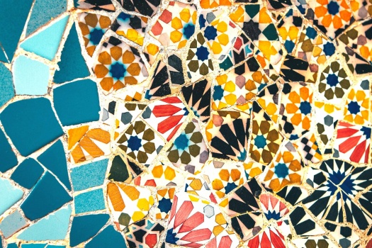 Solve Mosaics jigsaw puzzle online with 40 pieces