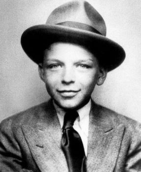 Frank Sinatra, 10, looking as suave as you would expect. [1925]