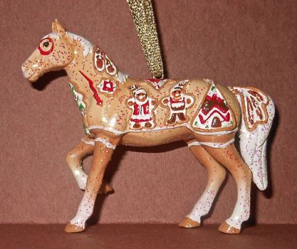Painted Pony ornament 23a - Village Christmas Cookie