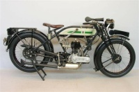 Not sure of brand. May be a '20's Triumph.