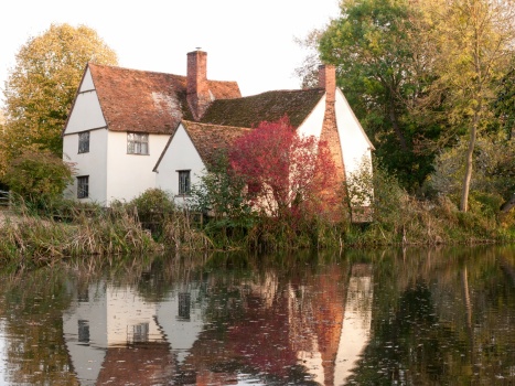 Willy Lott's Cottage, Suffolk, England