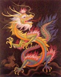 Beautiful dragon