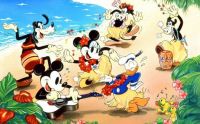 Mickey mouse and friends