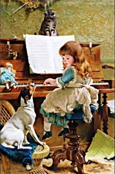 Solve Song Without Words jigsaw puzzle online with 96 pieces